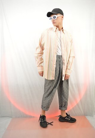 VINTAGE STRIPED MULTICOLOUR SHIRT