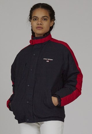 RARE VINTAGE 90'S POLO RALPH LAUREN PUFFER JACKET