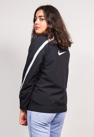 90'S VINTAGE BLACK NIKE TRACKSUIT JACKET
