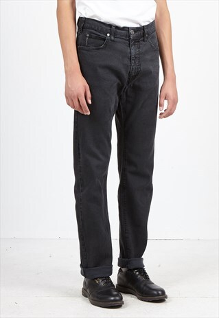 VINTAGE BLACK ARMANI DENIM JEANS