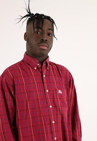 VINTAGE BURBERRY CHECKED SHIRT