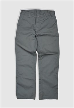 Vintage Carhartt Straight-Leg Cargo Trousers in Grey