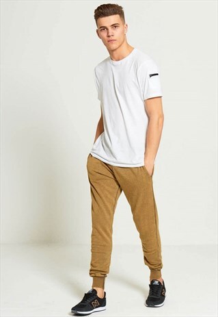 MENS BRAVE SOUL FADED JOGGING BOTTOMS