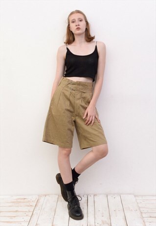 Vintage 1941 WW2 British Army Military Cargo Combats Shorts