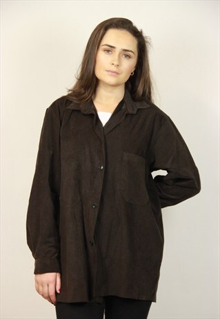 VINTAGE LIGHT SUEDE SHIRT
