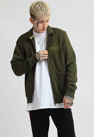VINTAGE PUMA ZIP-UP SWEATSHIRT