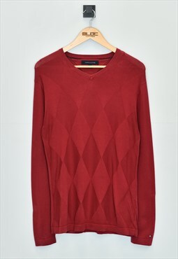 Vintage Tommy Hilfiger Sweater Red Large