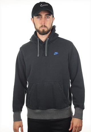 VINTAGE NIKE SMALL LOGO HOODIE SWEATSHIRT