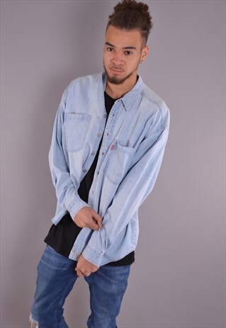 VINATGE LEVI'S DENIM SHIRT LS760