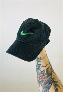 Vintage 90s Nike Embroidered Sun Faded Hat Cap