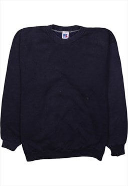 Vintage 90's Russell Athletic Sweatshirt Plain Crew Neck