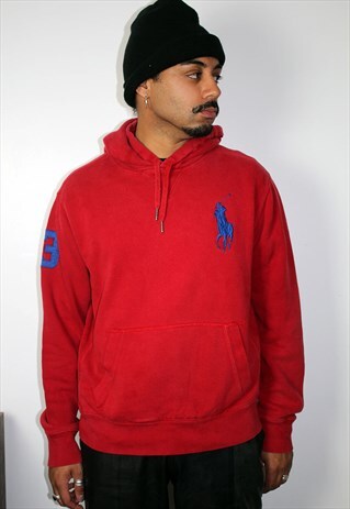 polo ralph lauren maroon hoodie