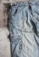 VINTAGE MENS Y2K AIRWALK BAGGY CARGO SKATE JEANS