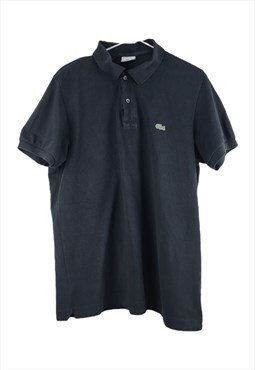 Vintage Lacoste Polo Shirt in Black L