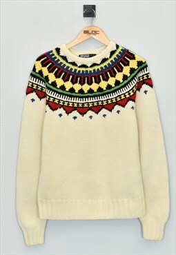 Vintage Ralph Lauren Sweater Cream Large