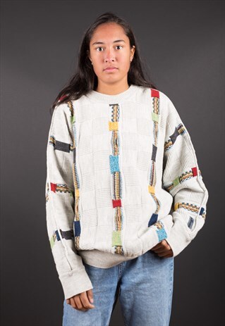 MULTI COLOR PATTERN JUMPER BY CARLO COLUCCI