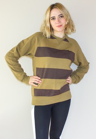 VINTAGE ADIDAS STRIPED CREWNECK SWEATSHIRT