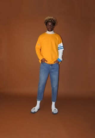 90S BOYFRIEND VARSITY SWEATSHIRT