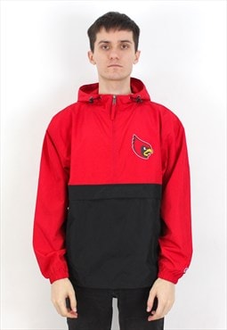Vintage St Louis Cardinals Men M Windbreaker Jacket Coat MLB