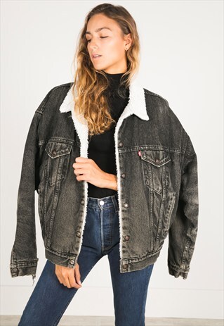 VINTAGE 80S LEVI'S WINTER SHEEPSKIN JACKET / R1200C801