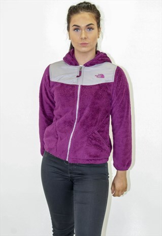 VINTAGE THE NORTH FACE PURPLE FLEECE IN SMALL