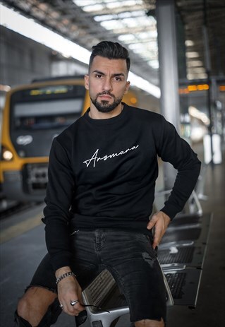 ARSMARA WHITE SIGNATURE SWEATSHIRT