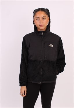 "Women's Vintage The North Face Black Denali Fleece Jacket 