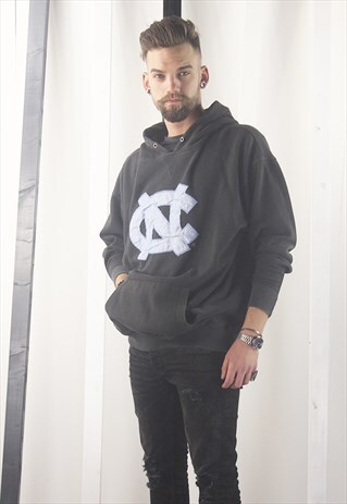 VINTAGE 90S USA SPORTS HOODIE/HOODED SWEATSHIRT.