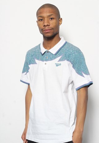 VINTAGE REEBOK POLO SHIRT WHITE