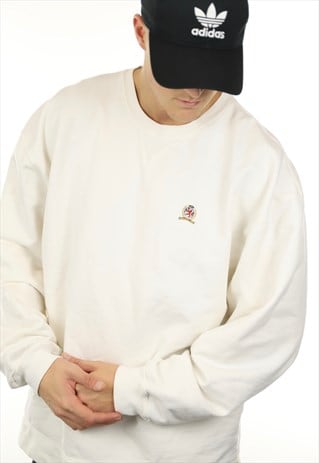 VINTAGE TOMMY HILFIGER CREST LOGO SWEATSHIRT JUMPER