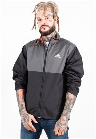 VINTAGE 80S ADIDAS WINDBREAKER JACKET / S8011