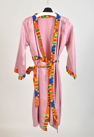 VINTAGE 90S DRESSING GOWN IN PINK