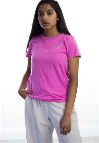 VINTAGE POLO RALPH LAUREN LOGO T-SHIRT 90S M 3