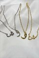 WAW - W ARABIC INITIAL NECKLACE - 18K GOLD PLATED