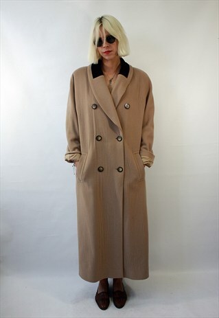 VINTAGE 90'S CLASSIC AWESOME CAMEL COAT