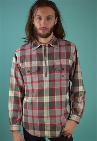 VINTAGE 90'S RALPH LAUREN CHECKED SHIRT