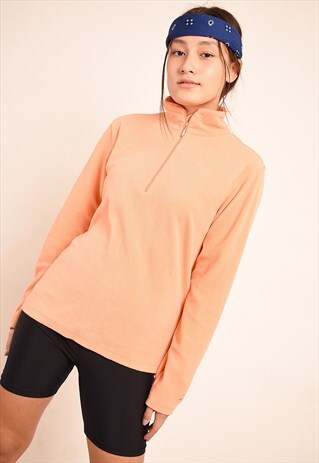 Y2K RETRO ATHLEISURE SPORTS FLEECE SWEATSHIRT JUMPER