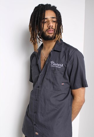 VINTAGE DICKIES SHIRT BLUE