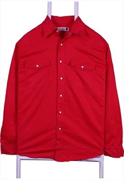 Vintage 90's Clique Shirt Plain Long Sleeve Button Up