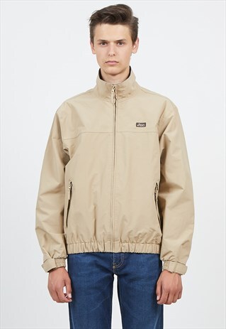 VINTAGE BEIGE ASICS WINDBREAKER JACKET