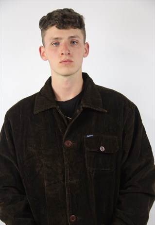 VINTAGE PEPE JEANS BROWN CORD JACKET