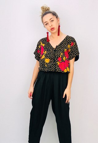 VINTAGE OVERSIZED JUMPSUIT