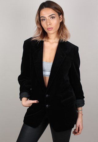VINTAGE VELVET BLAZER ASM1839
