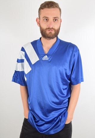 VINTAGE ADIDAS EQUIPMENT JERSEY FOOTBALL SHIRT SIZE XL (1683