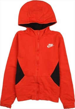 Vintage 90's Nike Hoodie Swoosh Full Zip Up