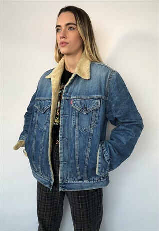 levis lined denim jacket