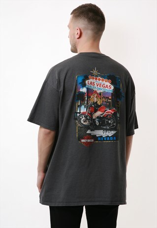 90S HARLEY DAVIDSON LAS VEGAS VINTAGE COTTON T-SHIRT 16866