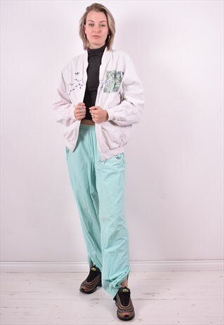 ADIDAS WOMENS VINTAGE FULL TRACKSUIT TOP XL MULTI 90'S
