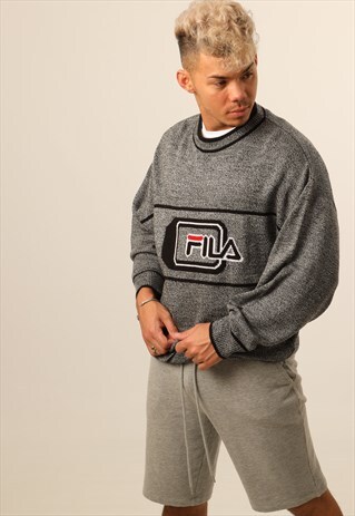 VINTAGE FILA KNITTED SWEATSHIRT