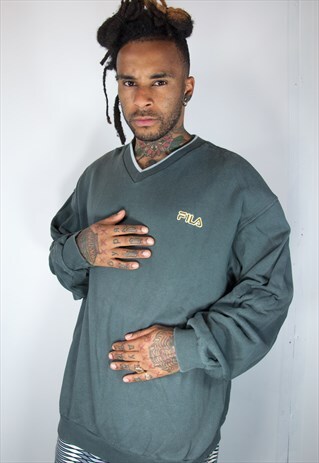 FILA EMBROIDED SWEATSHIRT